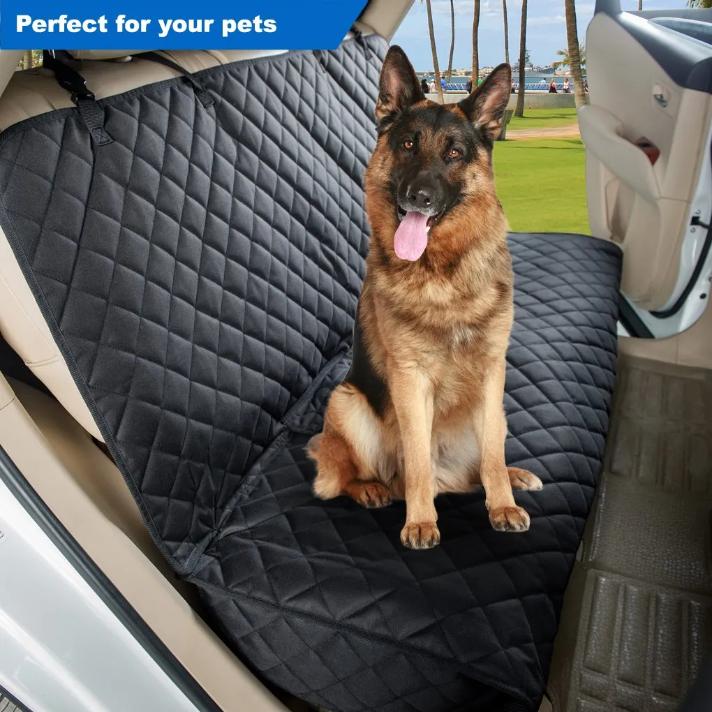 Pipers Pet Car Back Seat Cover Dog Cat Hammock Waterproof Protector Non Slip Mat